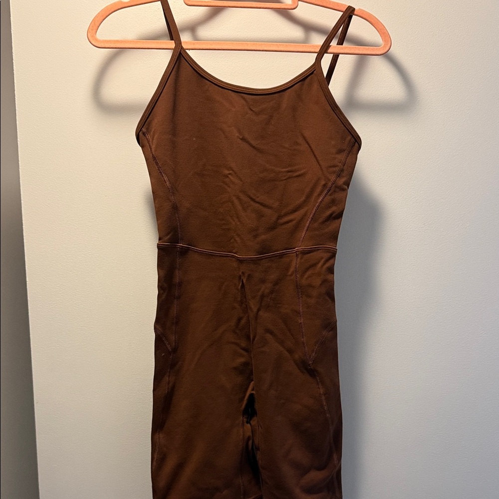 TNA Brown Jumpsuit